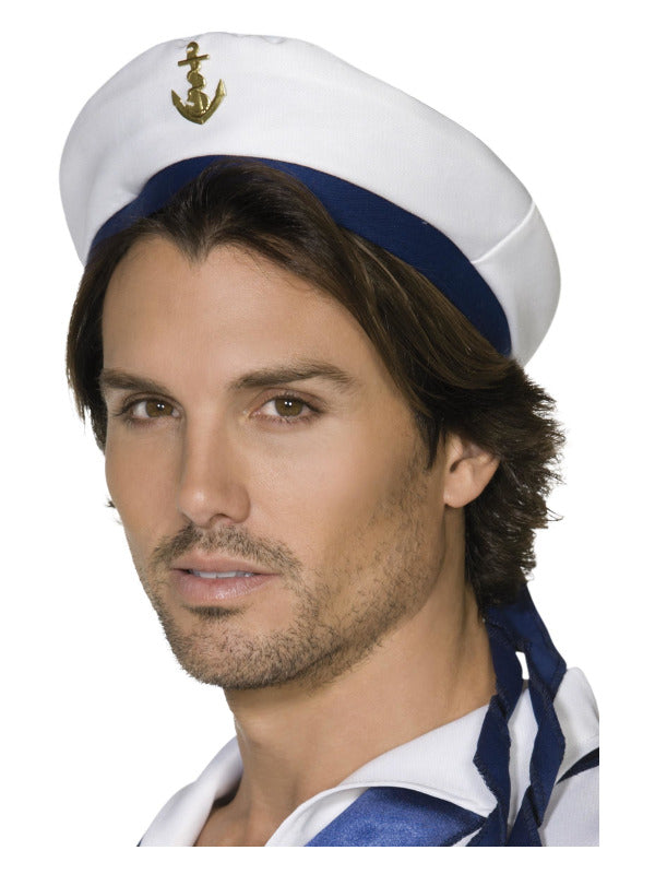 Sailor Hat, White - 2