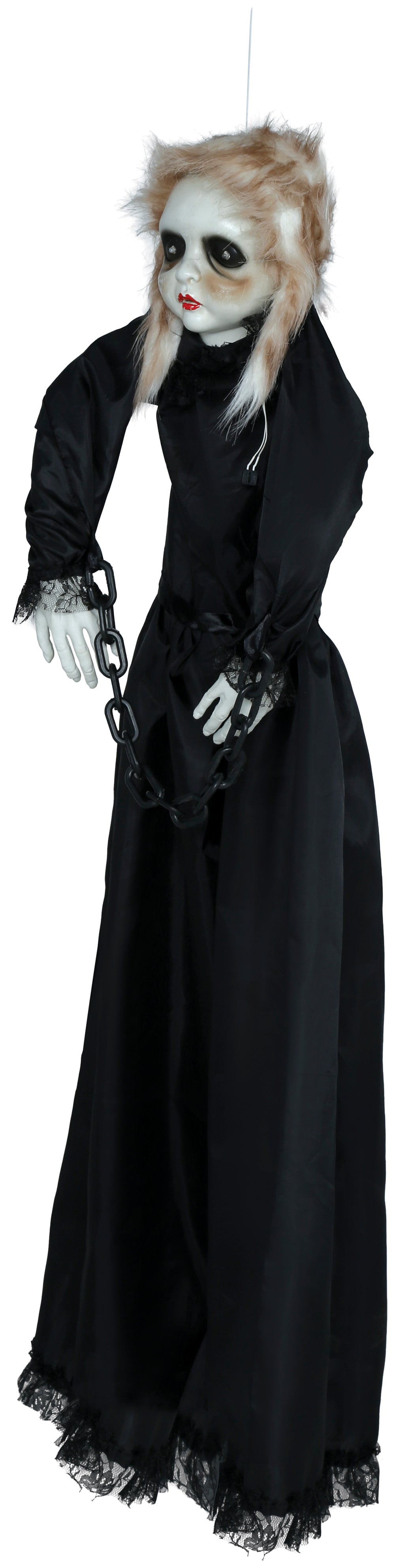 HANGING DOLL LIGHT, SOUND, MOV. 150 CM