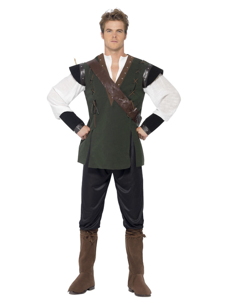 Robin Hood Costume, Green - 1