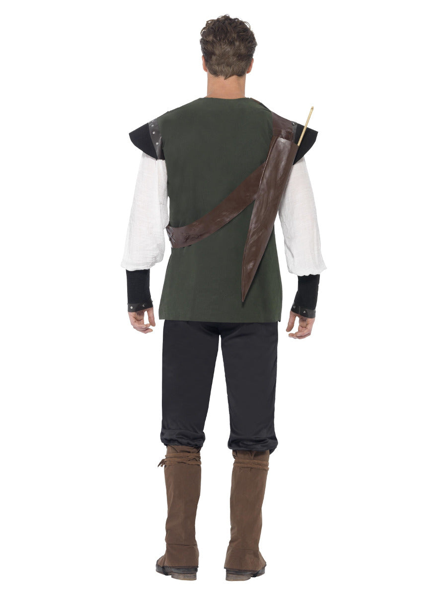 Robin Hood Costume, Green - 3