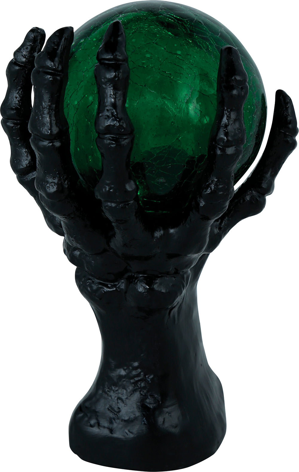 HAND WITH CRYSTAL BALL LIGHT 14.5X8 CM