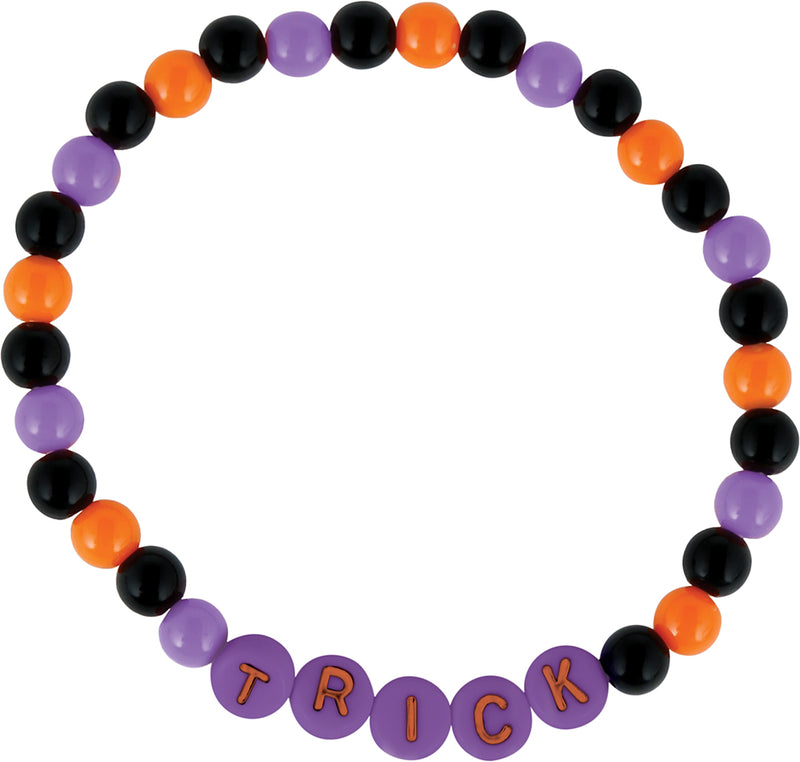 SET OF 3 HALLOWEEN "TRICK" BRACELETS