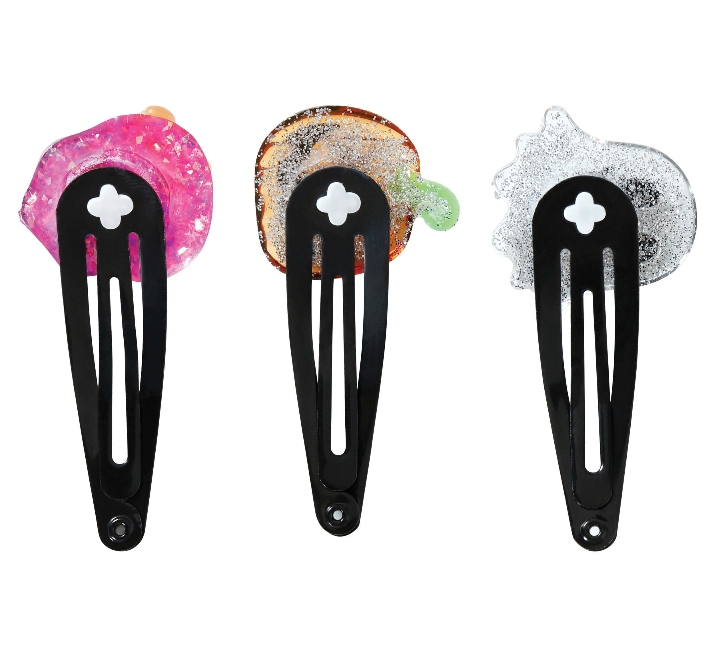 SET OF 3 HALLOWEEN HAIR CLIPS, ADULT