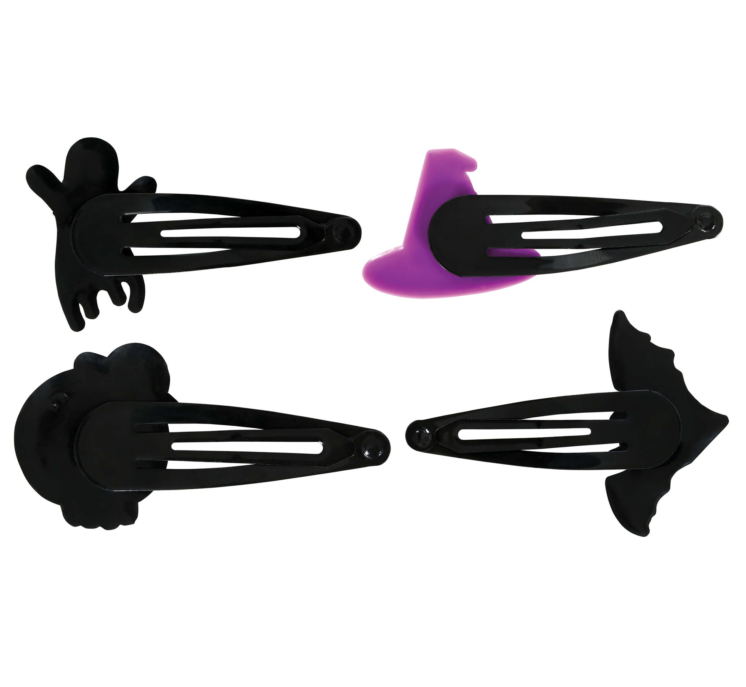 SET OF 5 HALLOWEEN HAIR CLIPS, ADULT