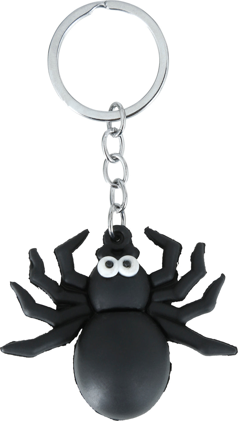 BAG OF 6 HALLOWEEN KEYCHAINS, 4.5 CM