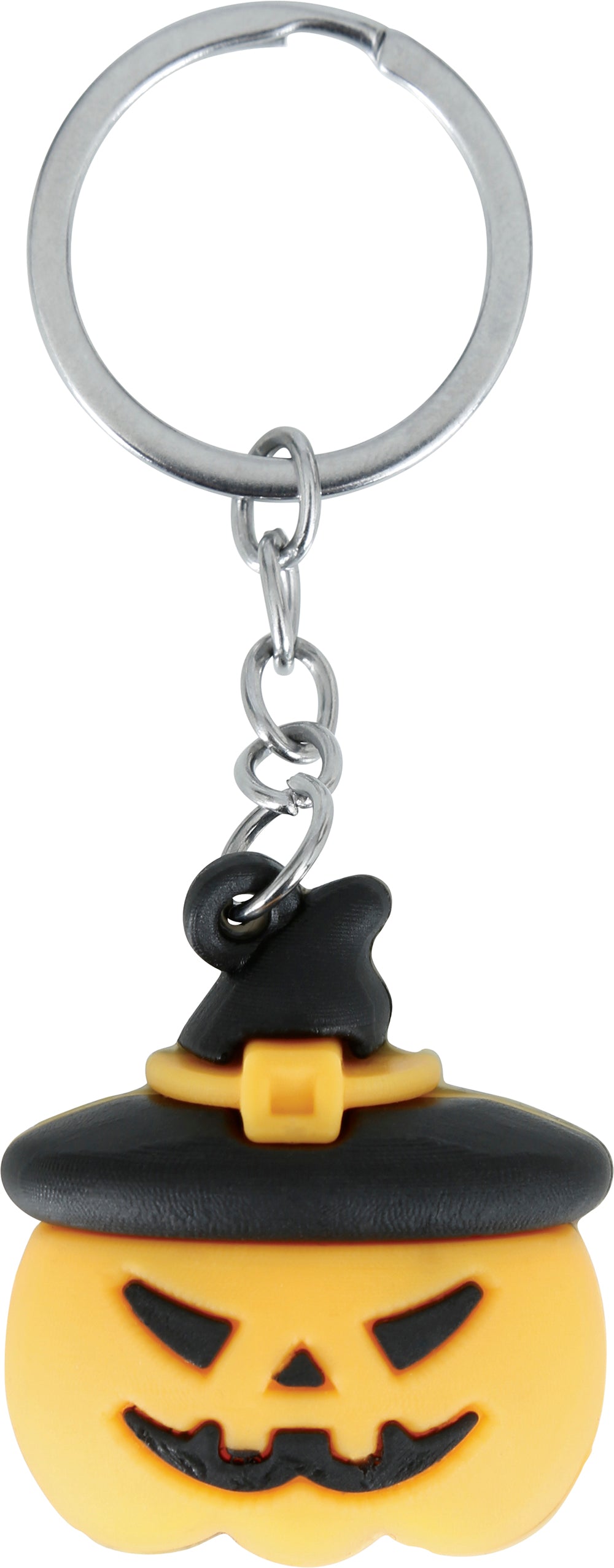 BAG OF 6 HALLOWEEN KEYCHAINS, 4.5 CM