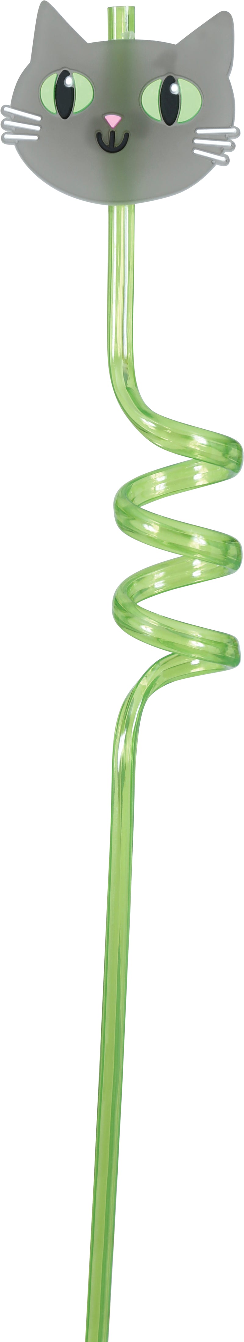 BAG OF 4 HALLOWEEN STRAWS, 27 CM