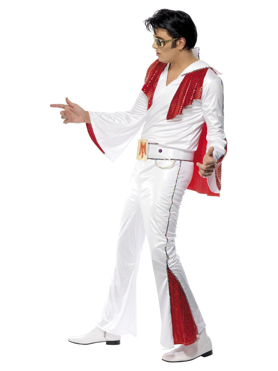 Elvis Costume, White & Red - 4