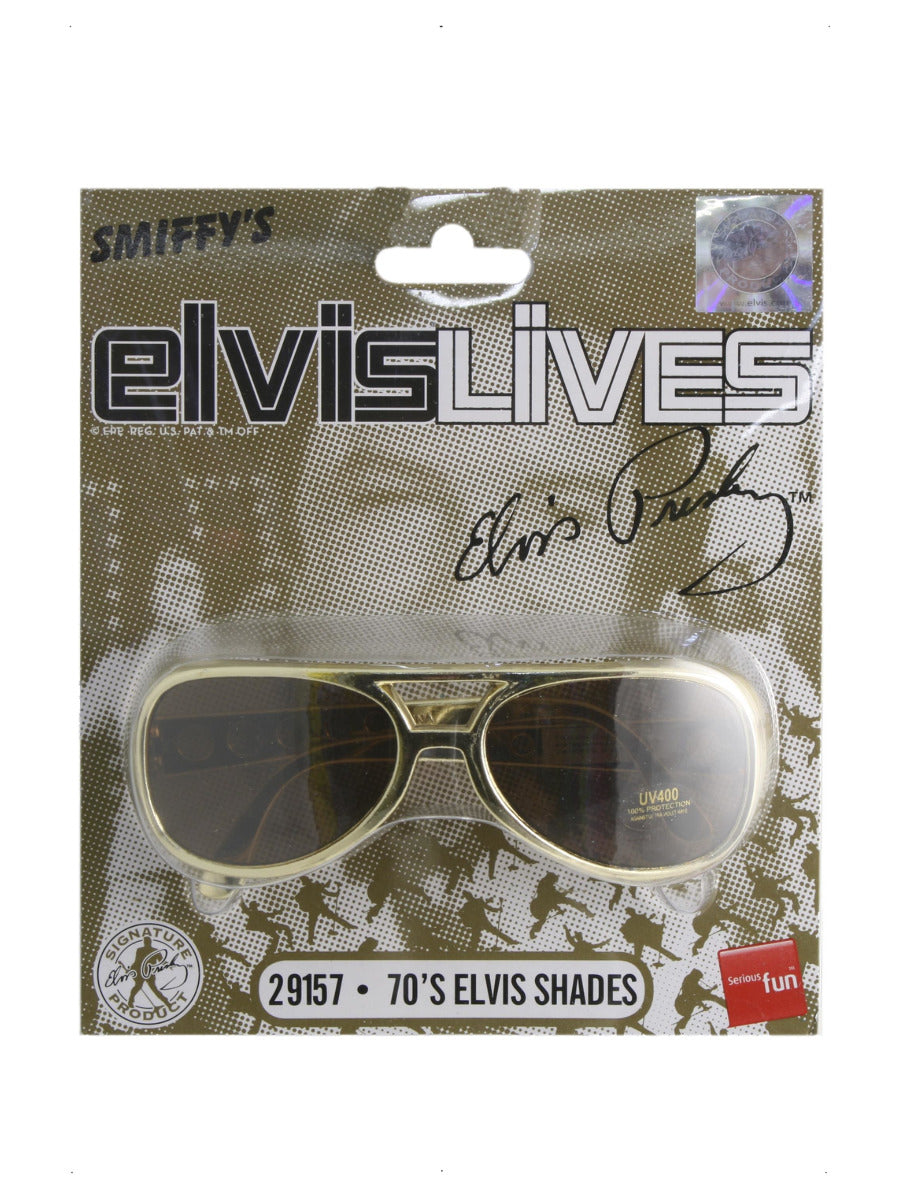 Elvis Shades, Gold - 3