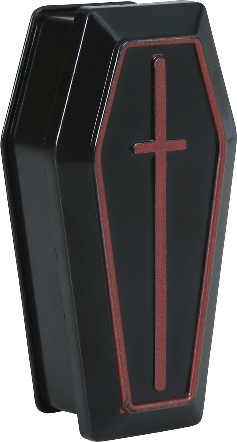 DISPLAY OF 12 COFFINS WITH GEL, 7X3 CM