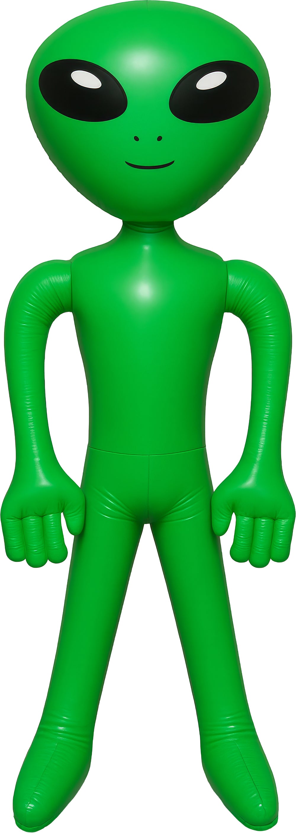 INFLATABLE GREEN ALIEN, 85 CM