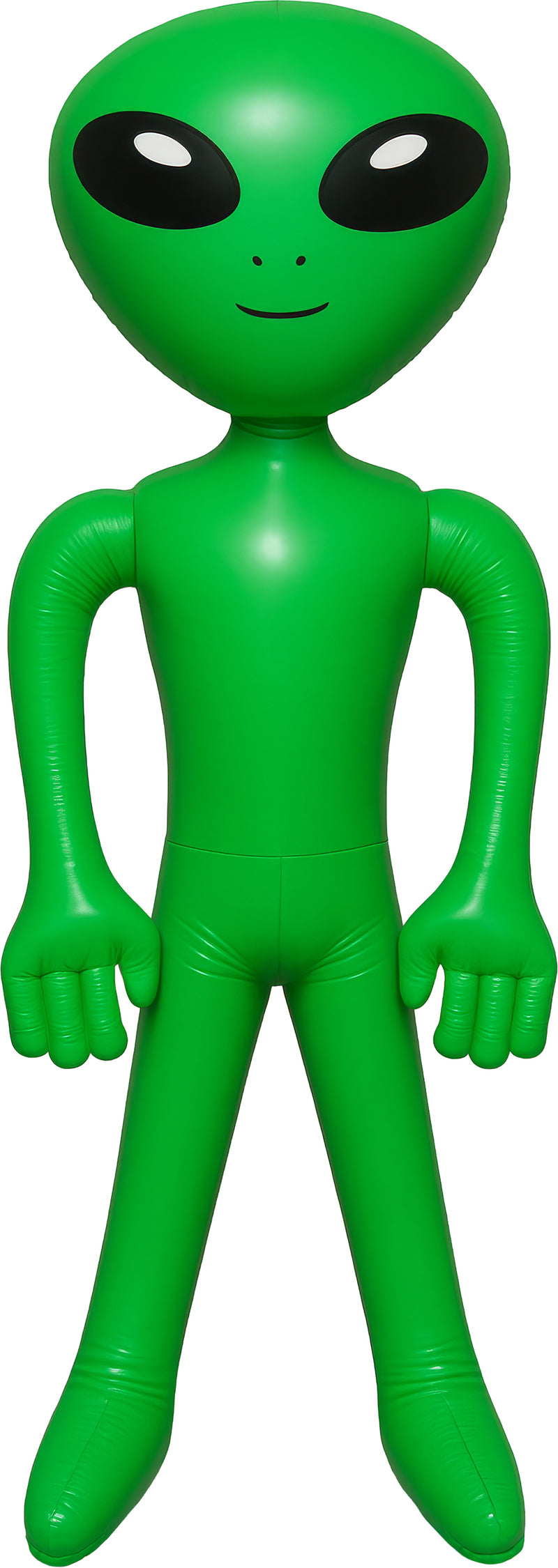 INFLATABLE GREEN ALIEN, 85 CM