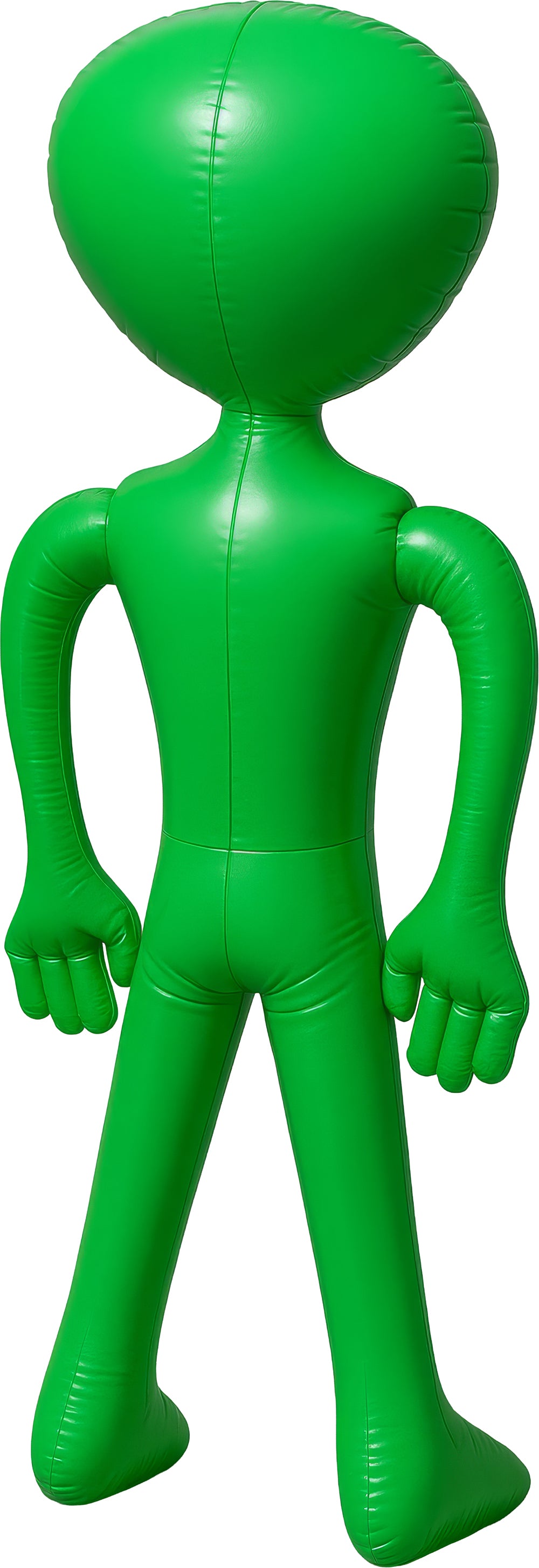 INFLATABLE GREEN ALIEN, 85 CM