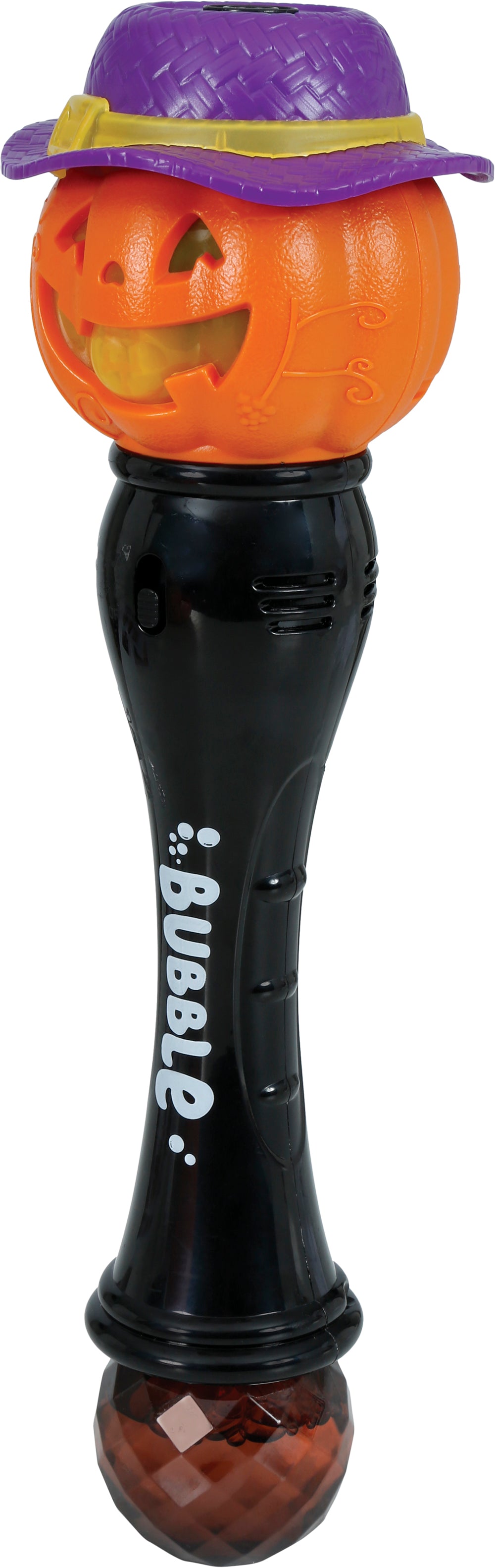 PUMPKIN WAND BUBBLES LIGHT AND SOUND, 32 CM