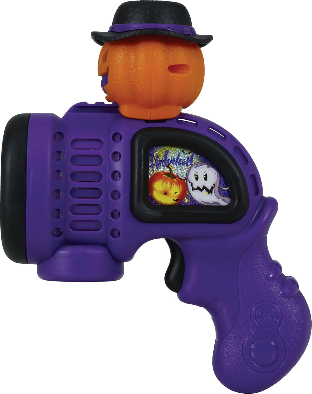 GUN WITH PUMPKIN, BUBBLE SOAP, 20X15 CM