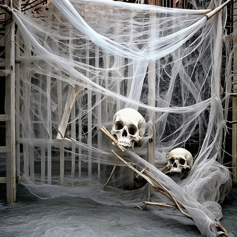 HQ WHITE SPIDERWEBS, 60 GR
