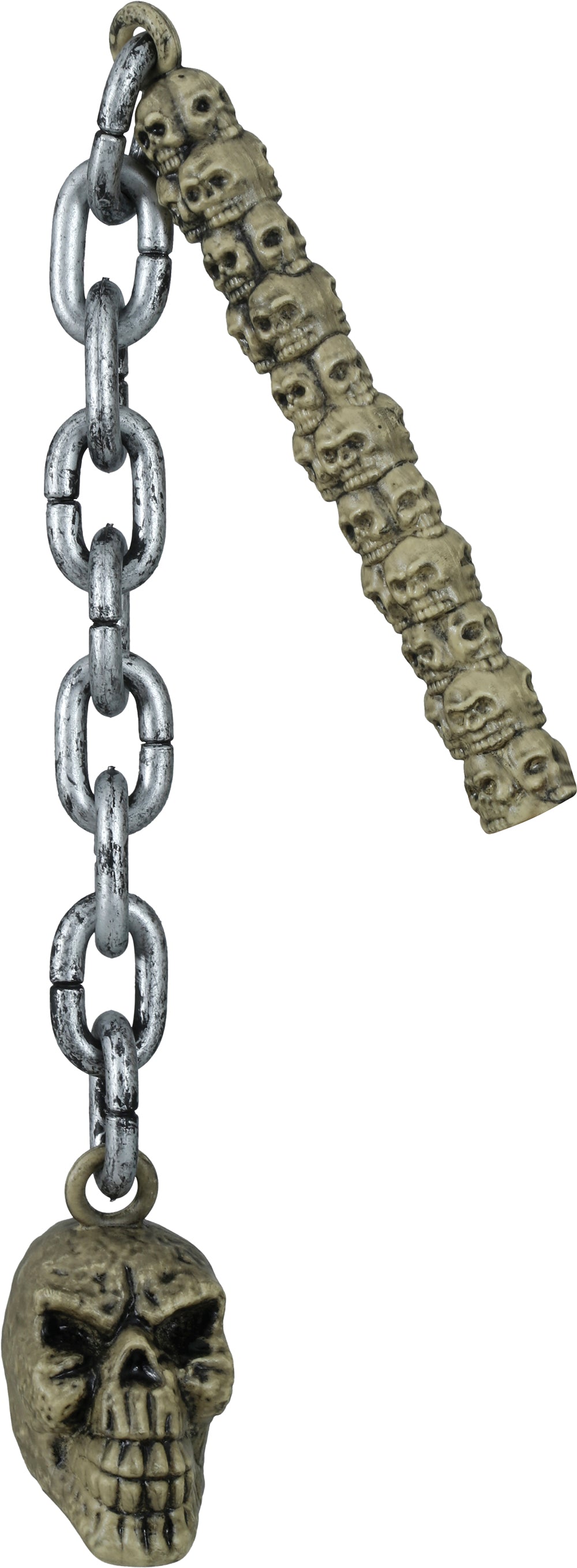 SKULL CHAIN MACE, 84 CM