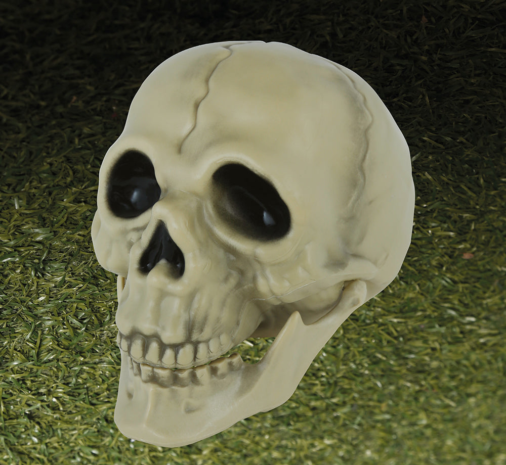 SKULL PVC, 13 CM