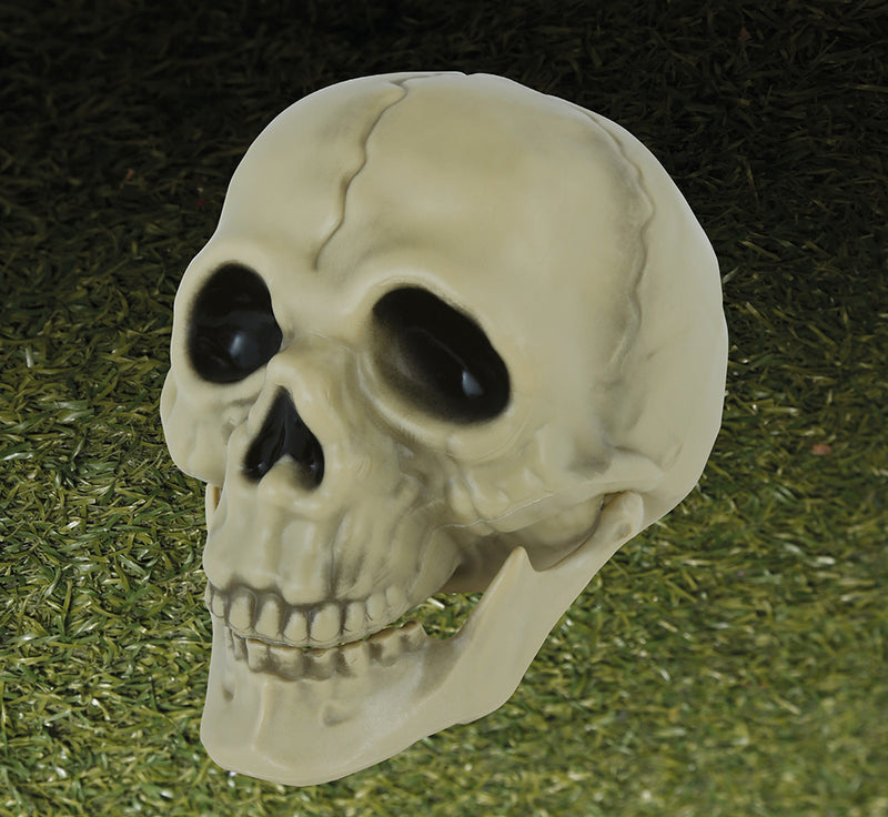 SKULL PVC, 13 CM