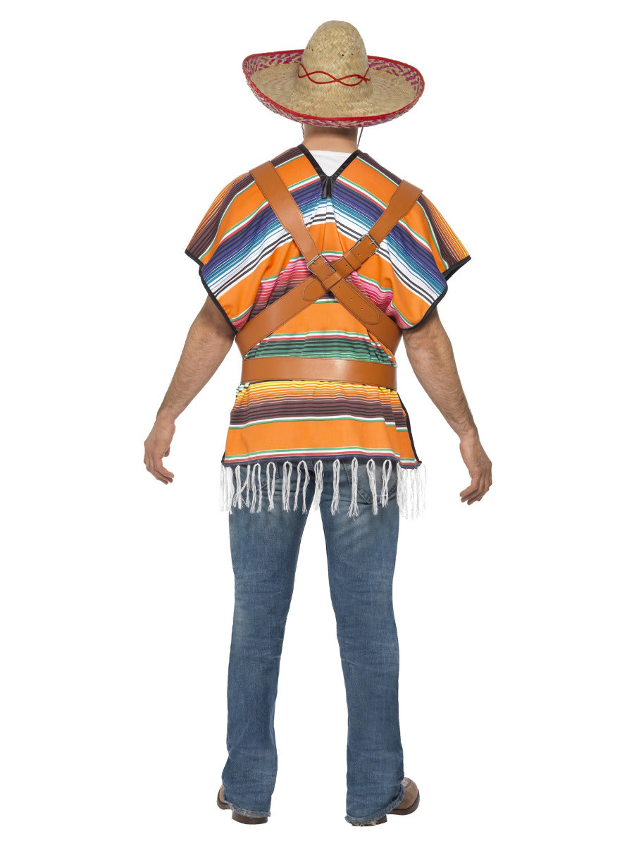 Tequila Shooter Guy Costume, Orange & Green - 3