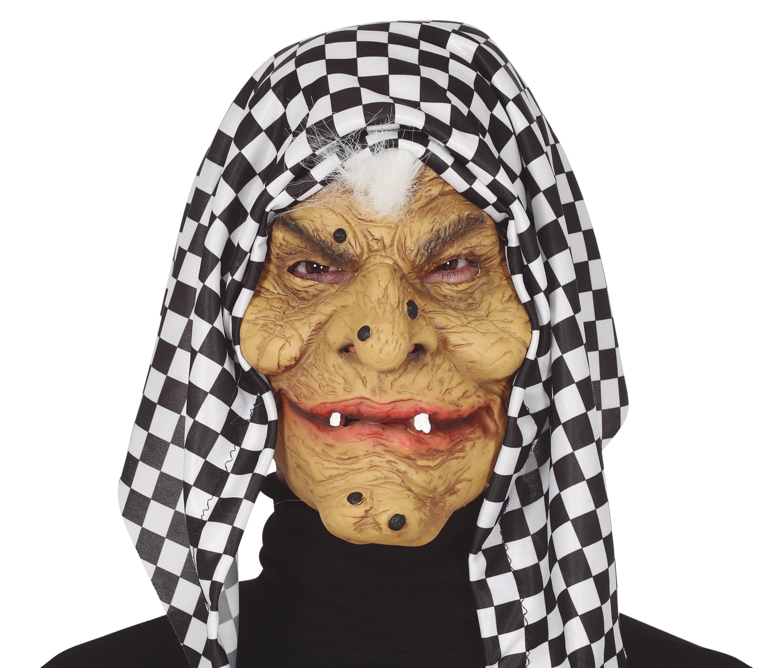 WITCH MASK WITH SCARF, VINYL