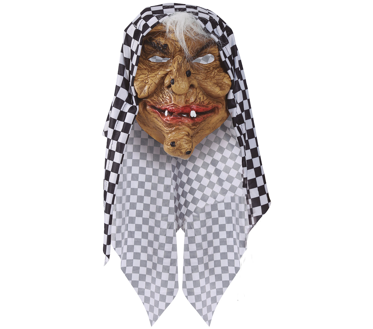 WITCH MASK WITH SCARF, VINYL