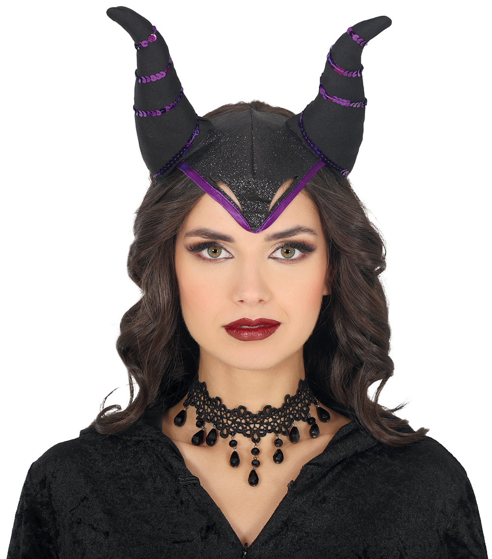 WICKED HORNS HEADBAND