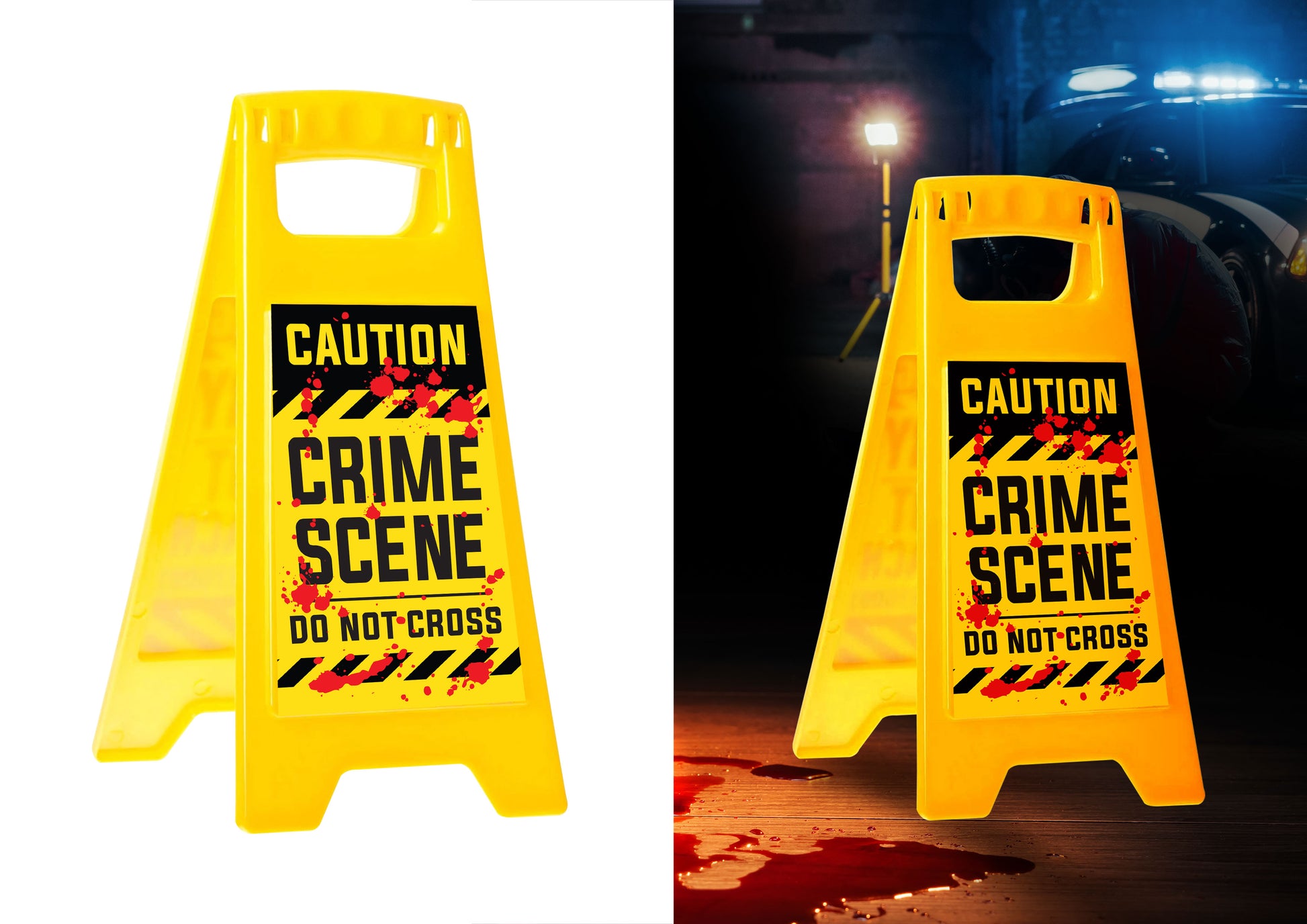 CAUTION CRIME SCENE POSTER 31X3.5X53 CM