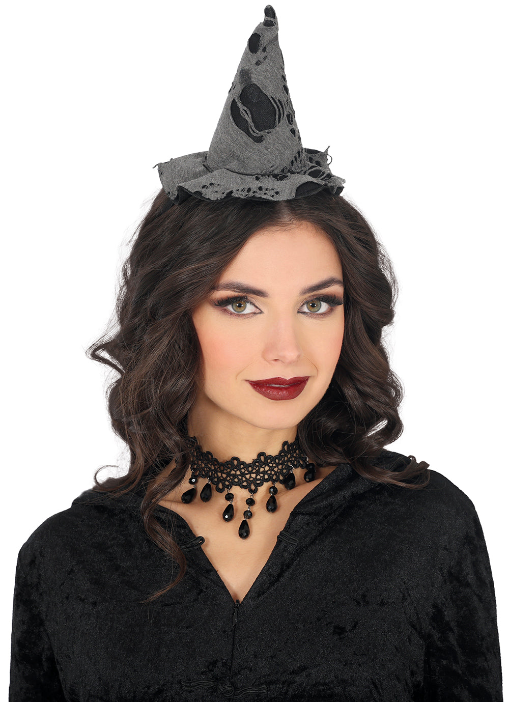 MINIHAT WITCH GREY