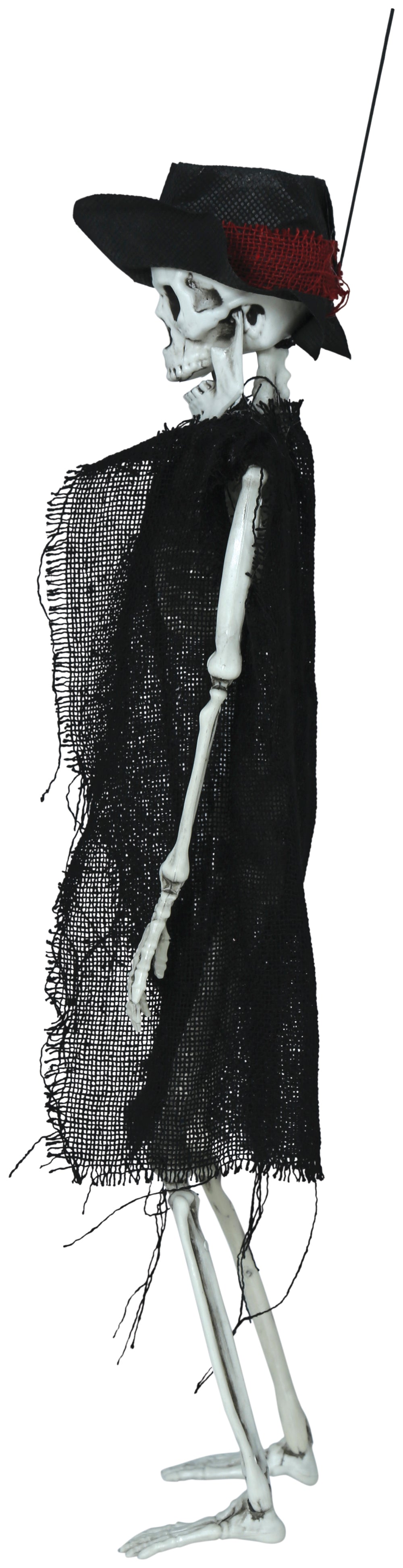 HANGING SKELETON WITH HAT 47 CM