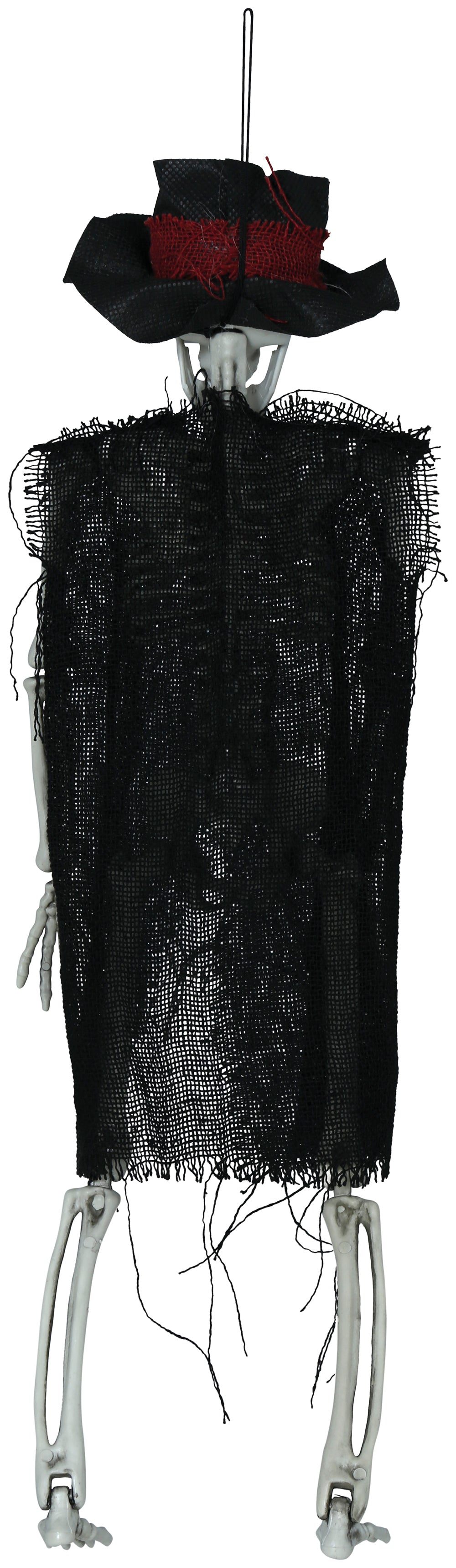 HANGING SKELETON WITH HAT 47 CM