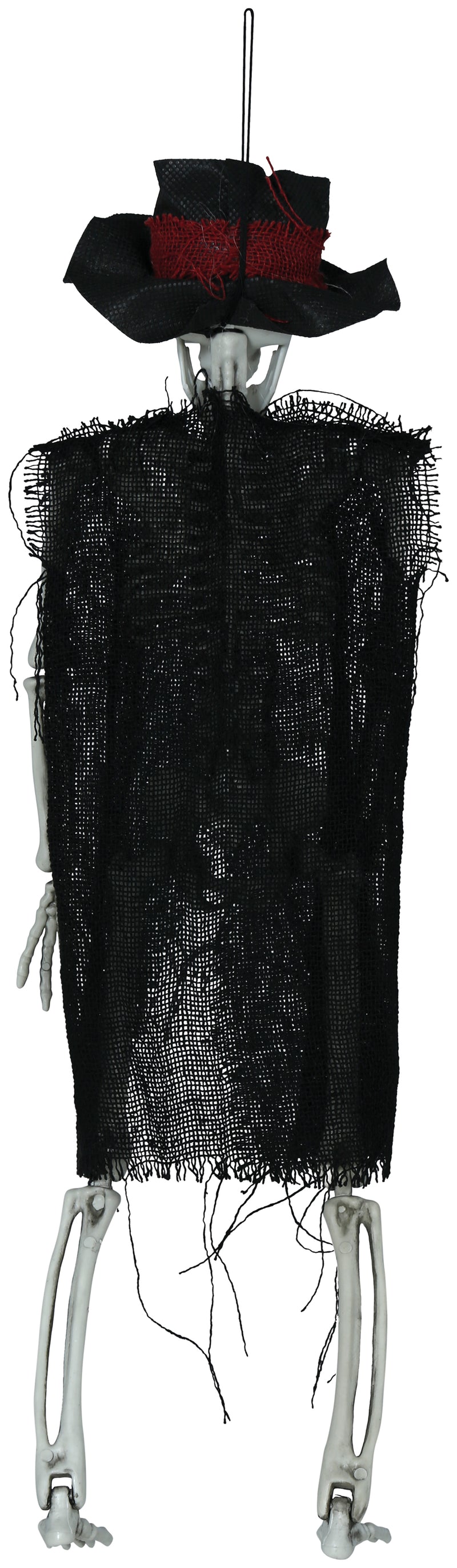 HANGING SKELETON WITH HAT 47 CM
