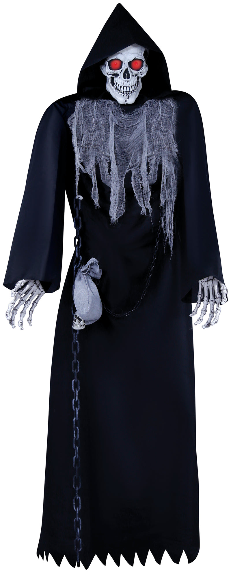 SKELETON WITH TUNIC SOUND AND MOVEMENT 250 CM