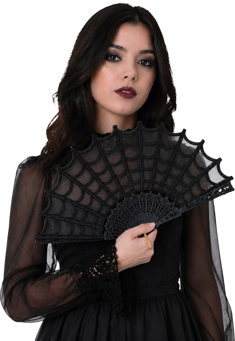 GOTHIC FAN, 24 CM