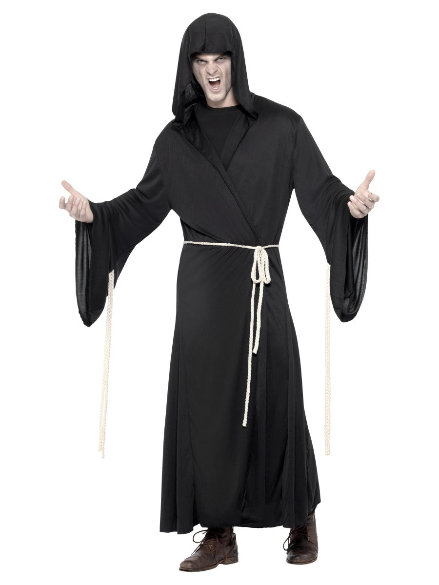Grim Reaper Costume, Black - 5