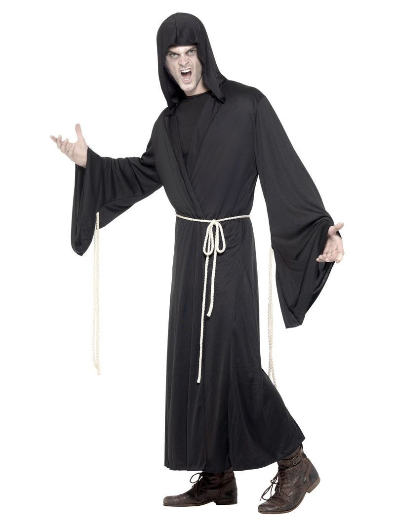 Grim Reaper Costume, Black - 4