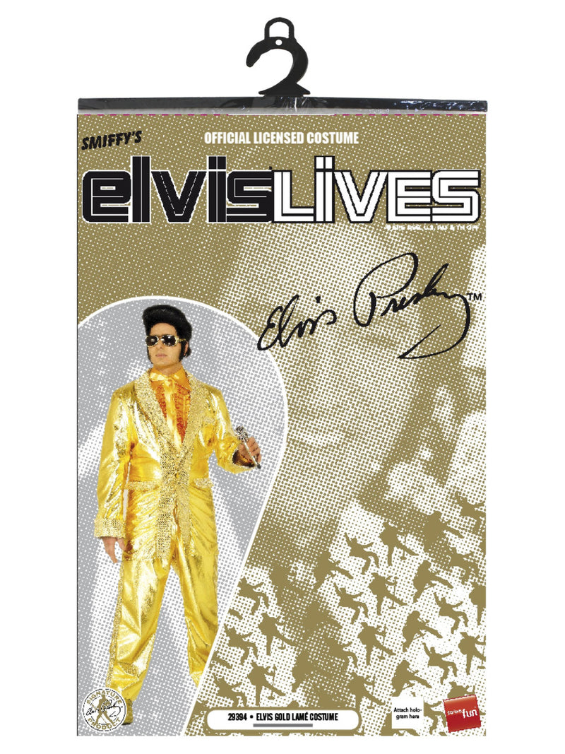 Elvis Costume, Gold - 3