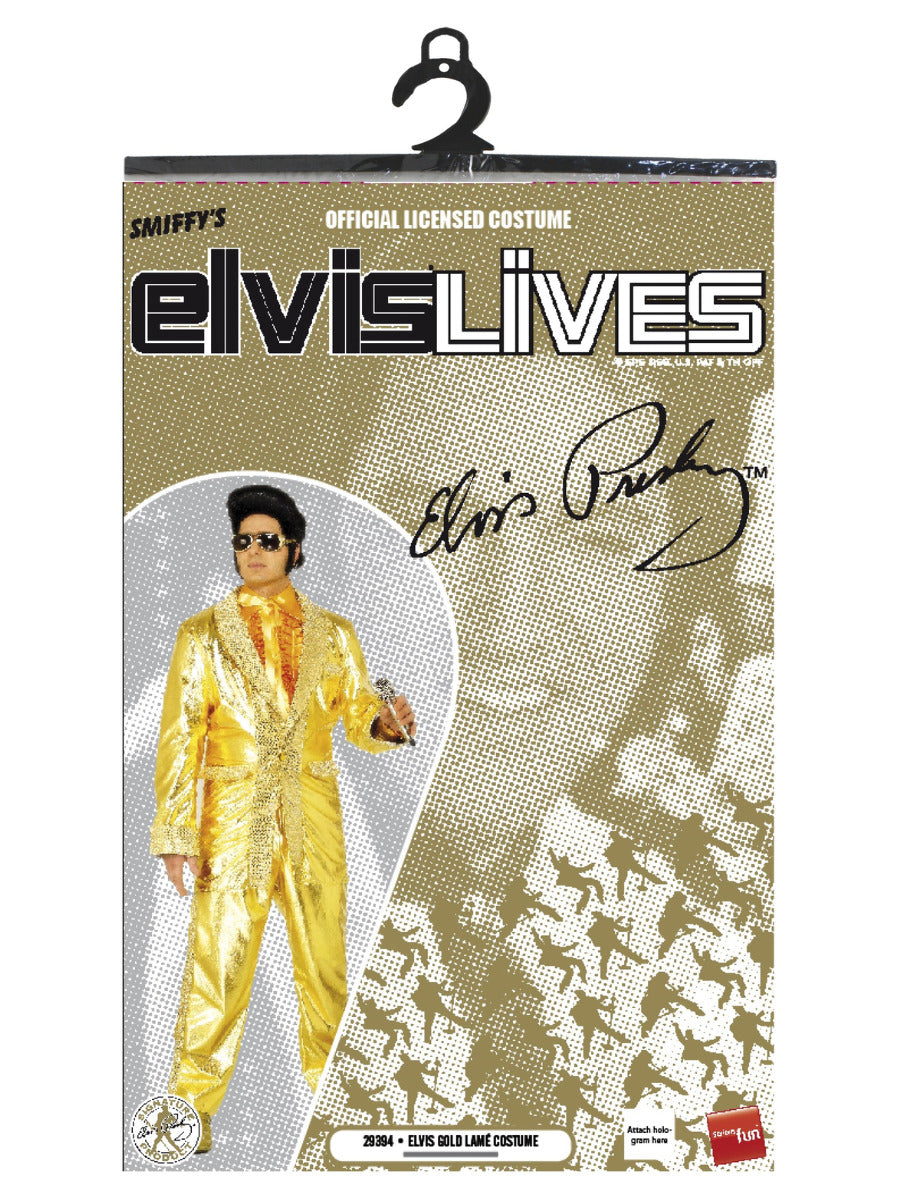 Elvis Costume, Gold - 3
