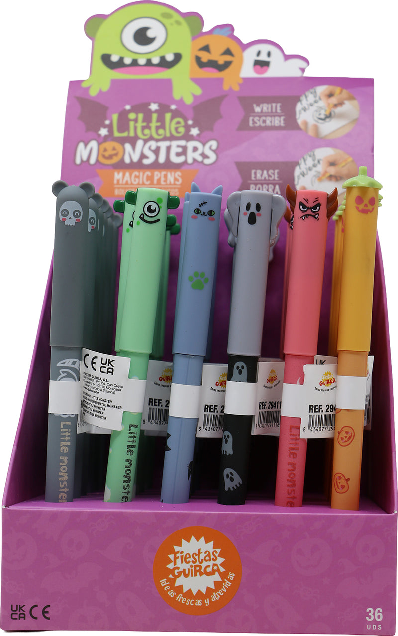 DISPLAY 36 LITTLE MONSTERS PENS