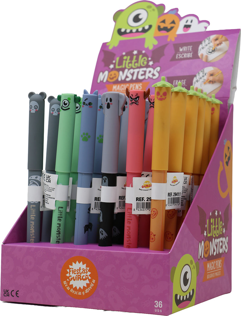 DISPLAY 36 LITTLE MONSTERS PENS