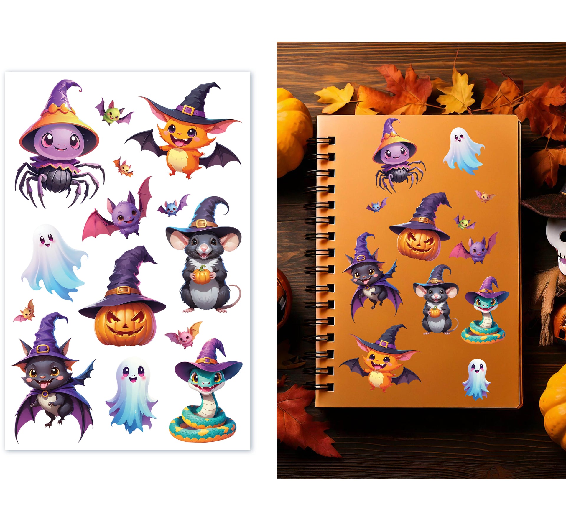 ASSORTED HALLOWEEN STICKERS