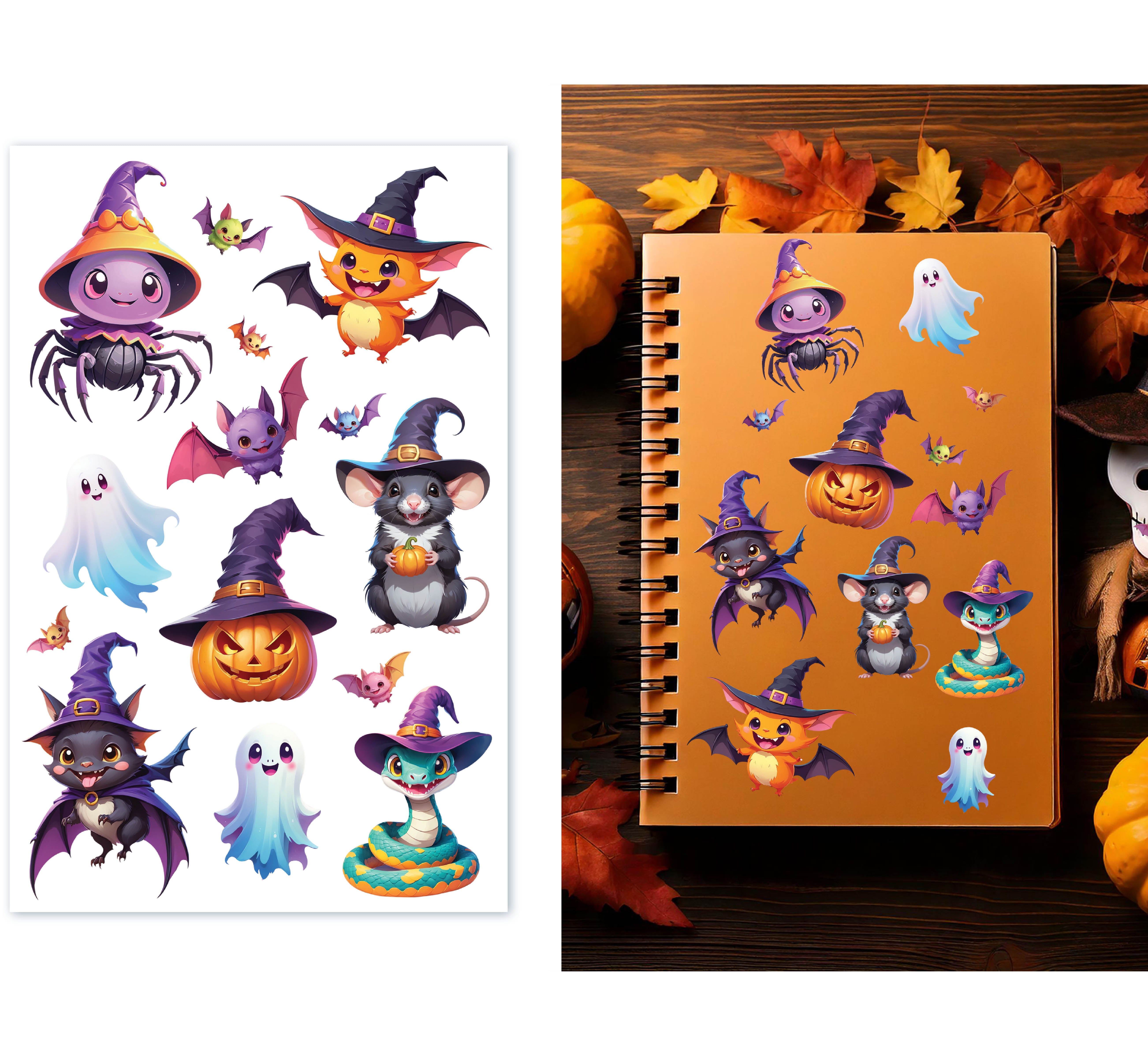 ASSORTED HALLOWEEN STICKERS