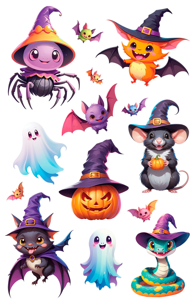 ASSORTED HALLOWEEN STICKERS