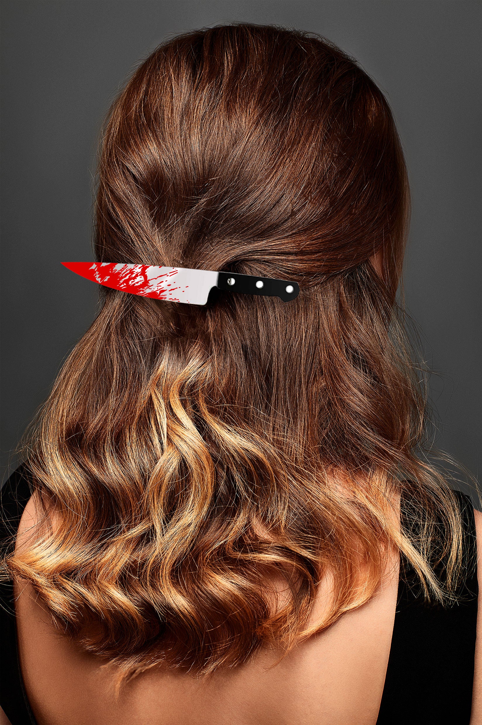KNIFE HAIR CLIP