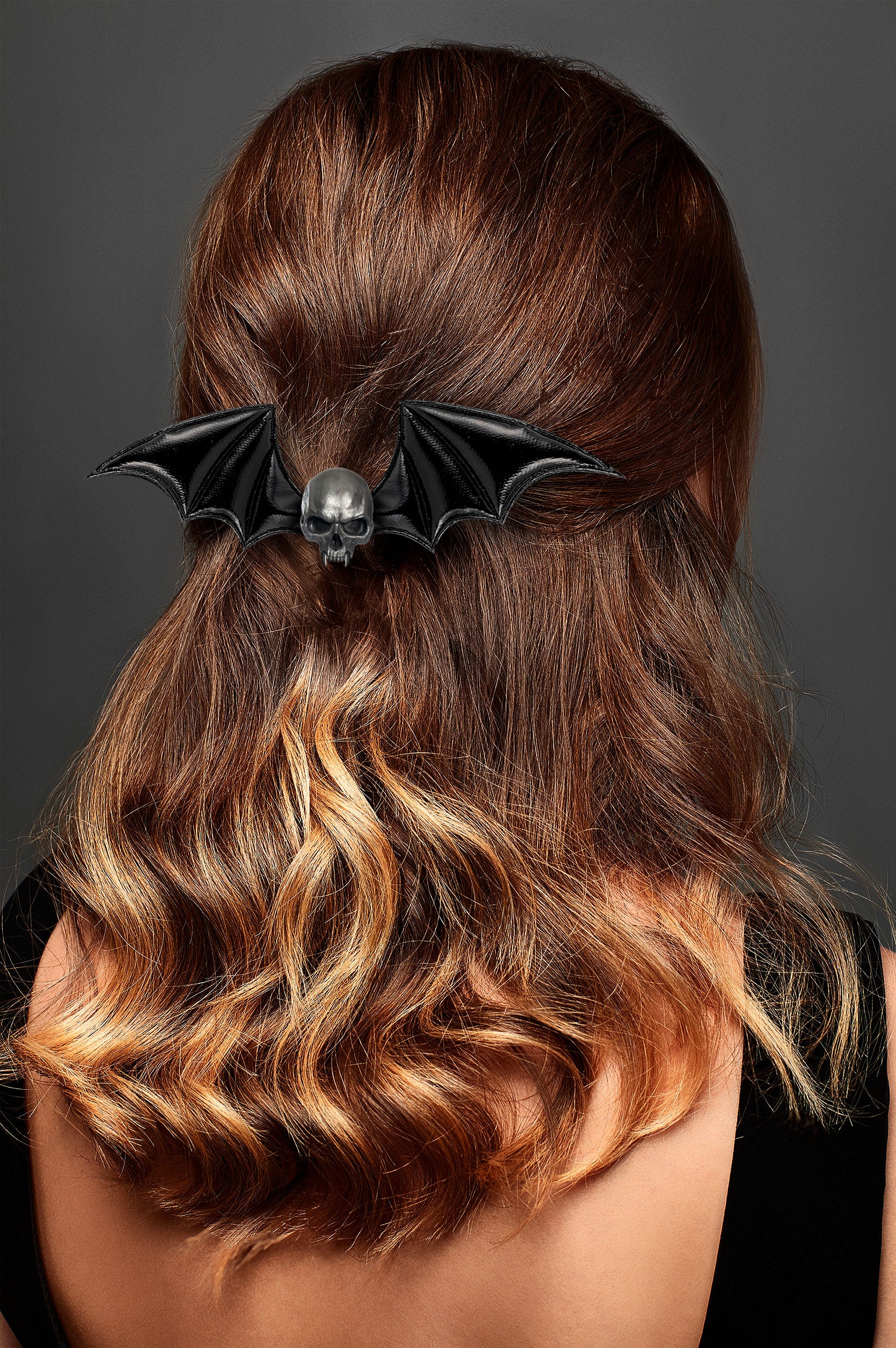 SKULL HAIR CLIP 13 CM
