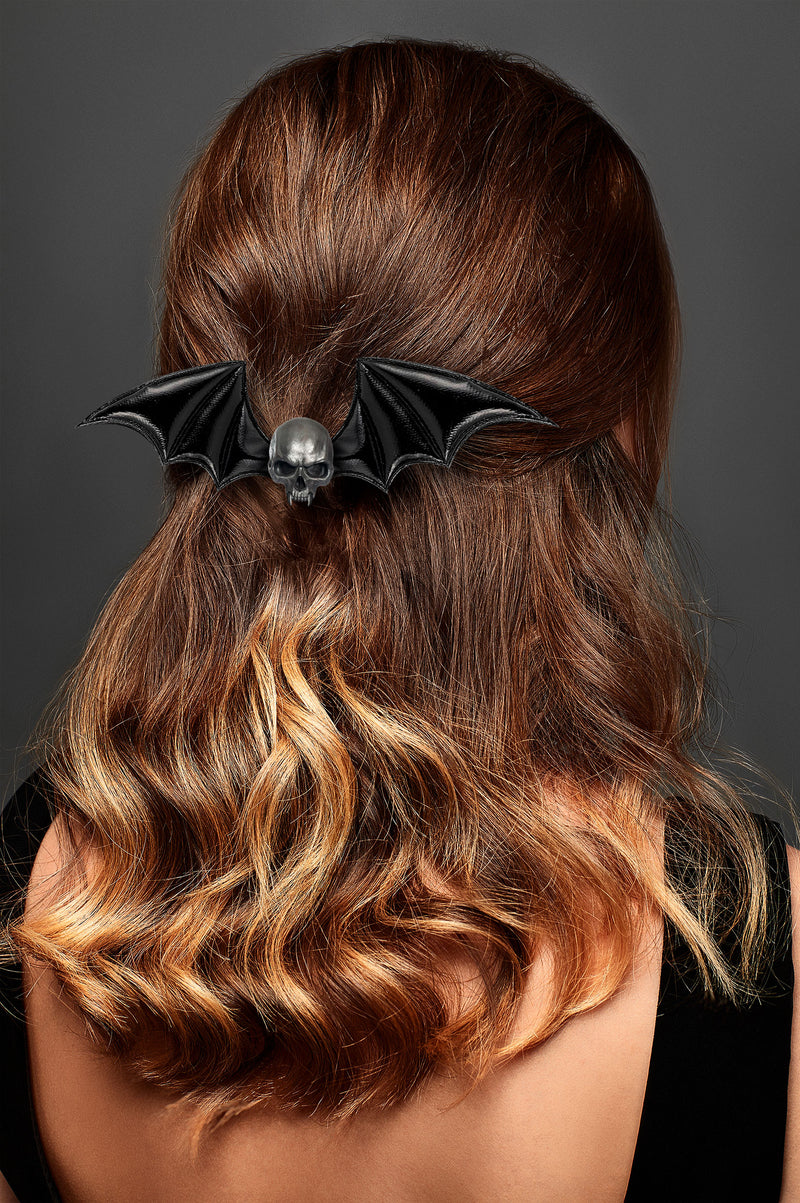 SKULL HAIR CLIP 13 CM