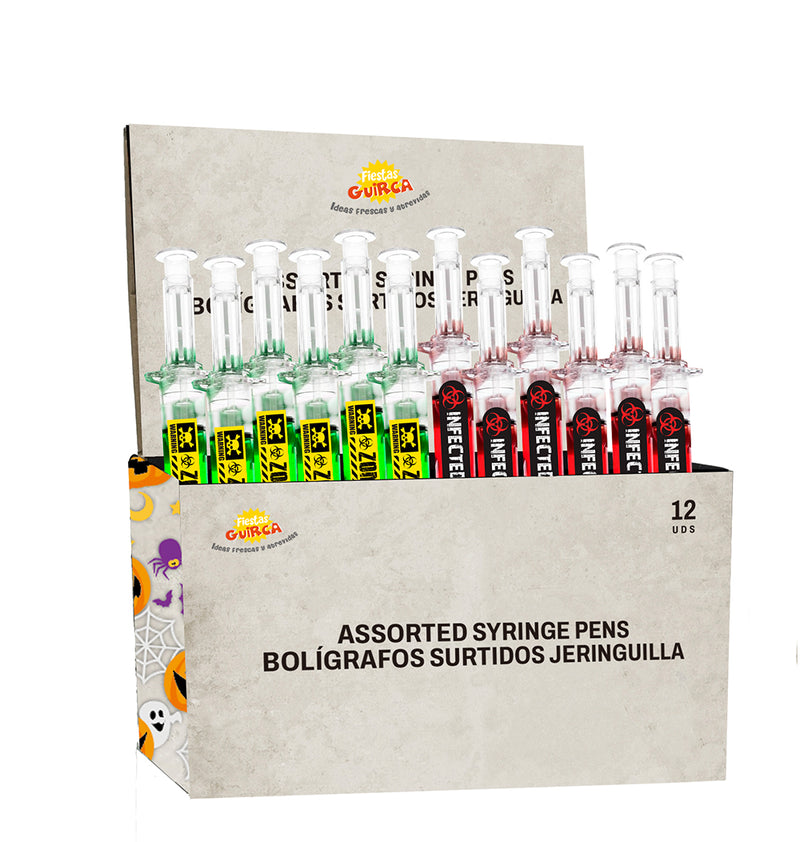 BOX OF 48 PENS INFECTED BLOOD