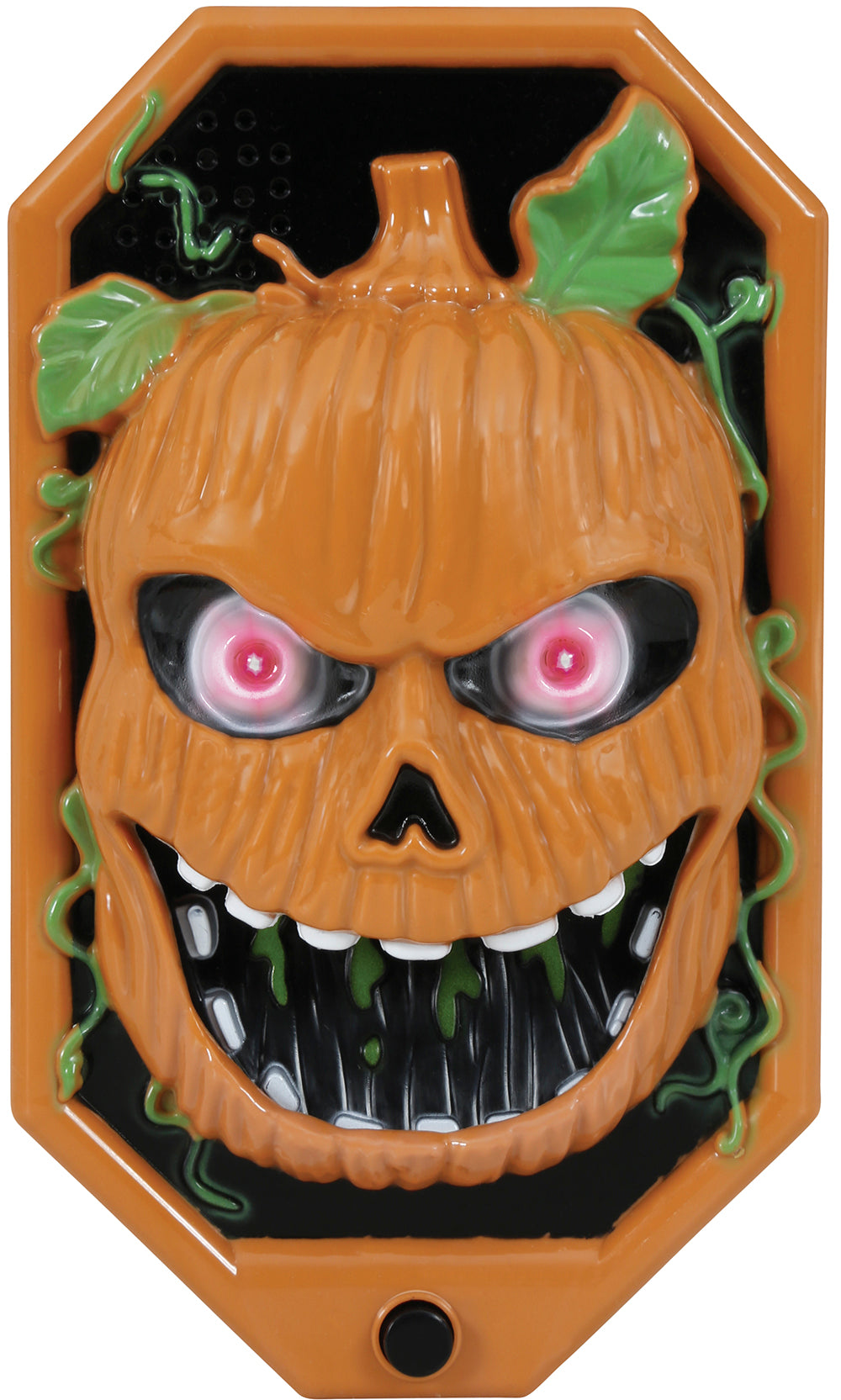 PUMPKIN DOORBELL, LIGHT, SOUND AND MOVEMENT, 20X11