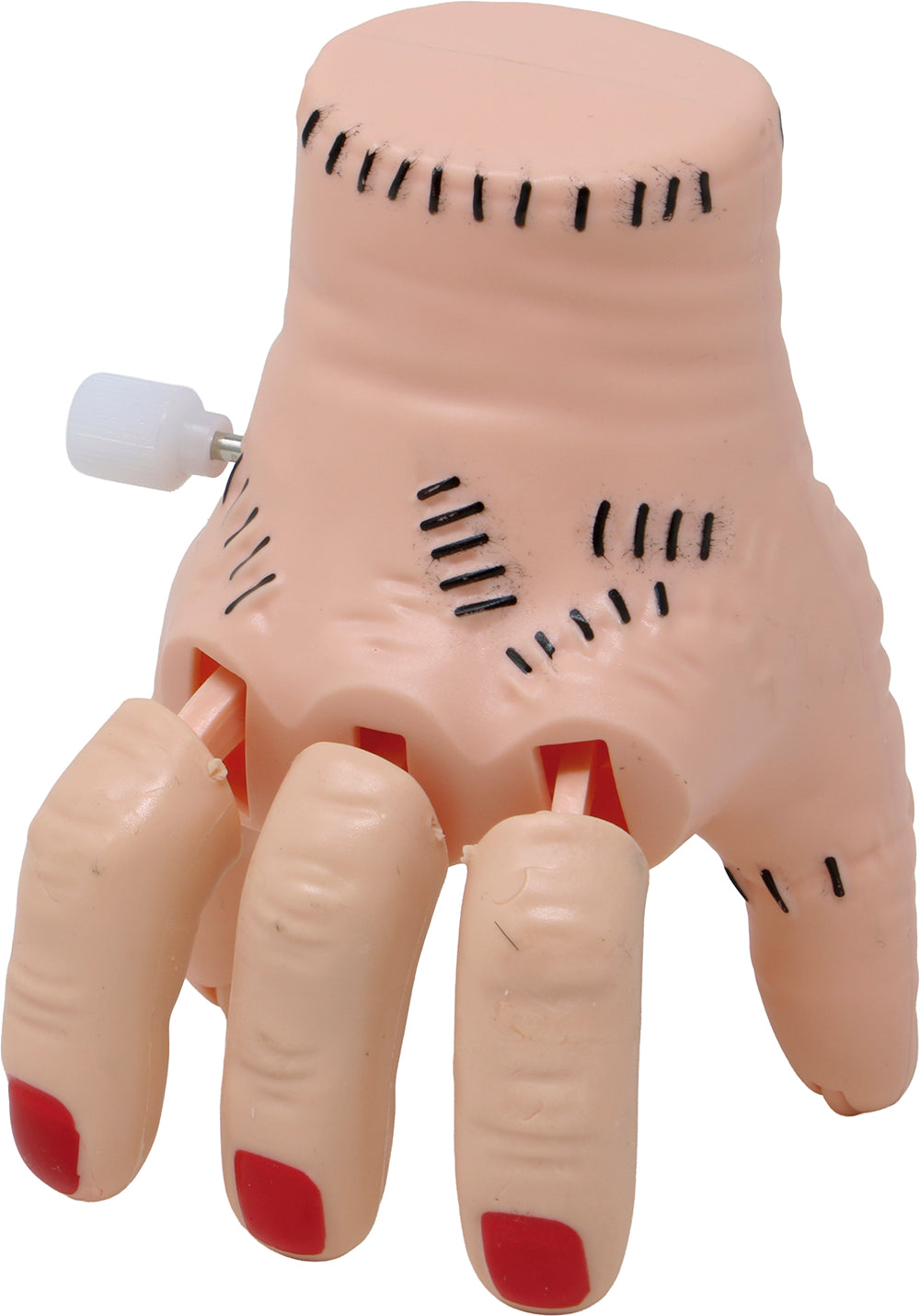 BOX OF 12 WIND-UP WALKING HANDS, 8 CM