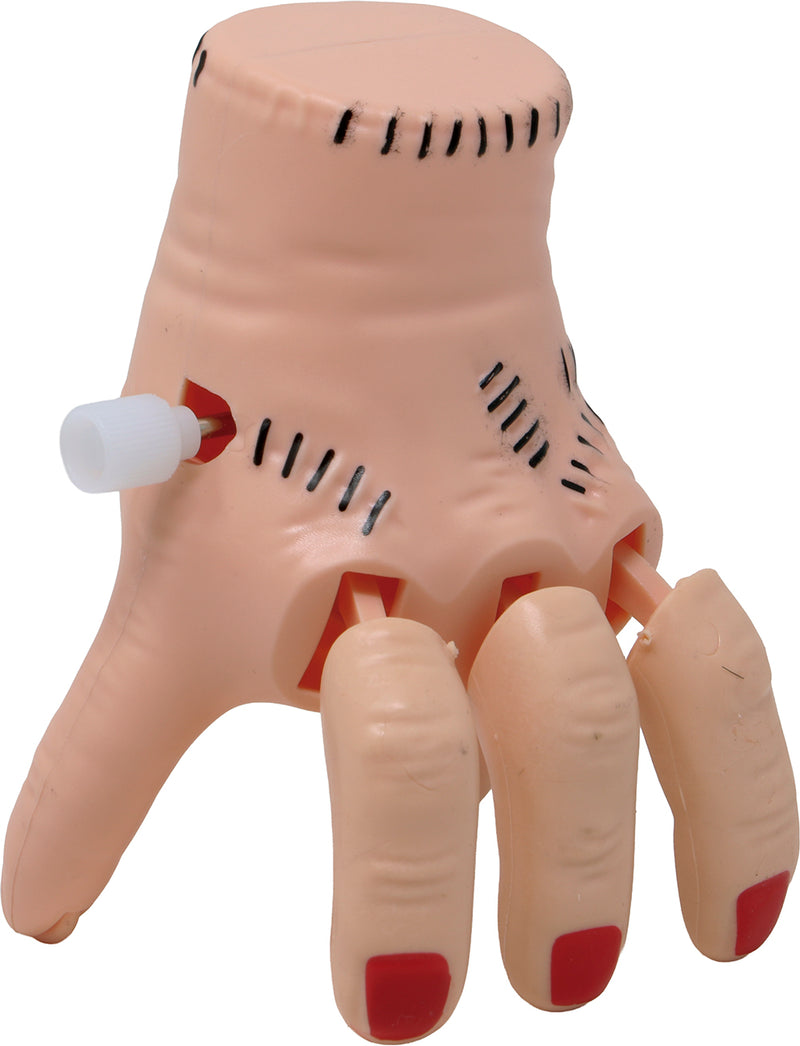 BOX OF 12 WIND-UP WALKING HANDS, 8 CM